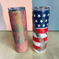 20 oz custom slim tumbler